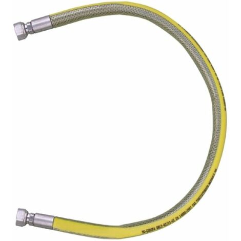 TUBO FLESSIBILE IN ACCIAIO FF PER GAS PARIGI cm 150