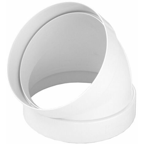CURVA A 45° FF IN ABS Diam. 125 mm