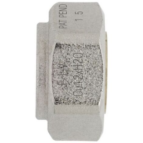 Adattatore FAR Per Tubo Rame 14mm - Con Dado E Guarnizione In Gomma Per Raccordi