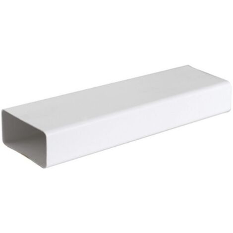 TUBO PER SISTEMA DI AERAZIONE CANALIZZATA IN PVC 1500 mm - sez. 120x60