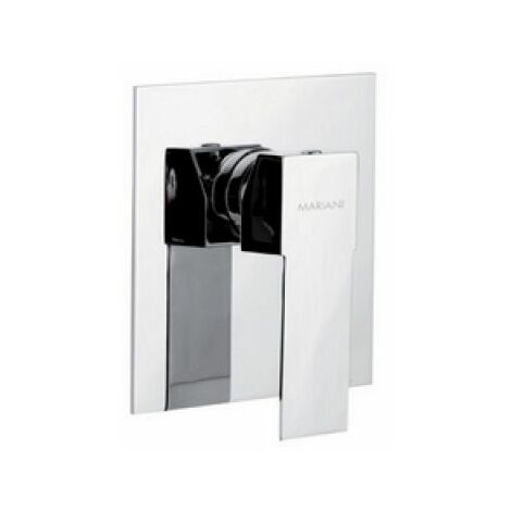 MISCELATORE MONOCOMANDO INCASSO DOCCIA LINEA POLAR Cromo