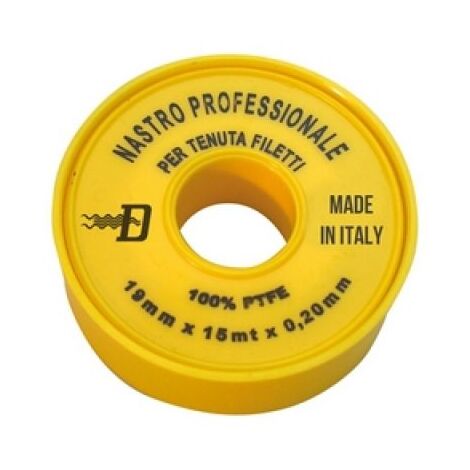NASTRO PTFE PROFESSIONALE MT. 15 mm 19 Blister