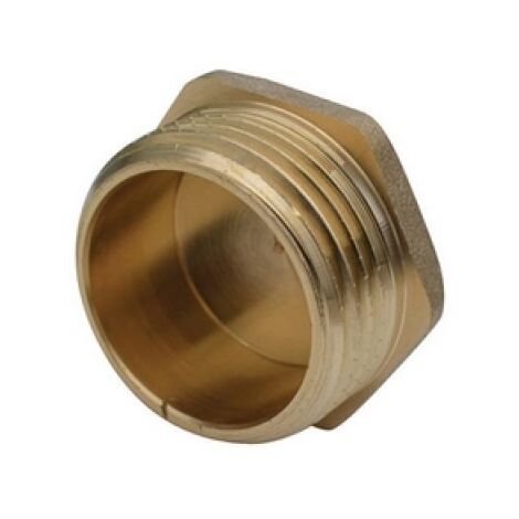 Tappi Filettati Ottone 10 Tappi Per Tubo NPT Maschio 1/2 Pollice - Testa Quadrata, Ottone Senza Piombo, Per Acqua, Gasolio, Gas Tappo Tubo NPT Maschio 1/2 - Foto 8