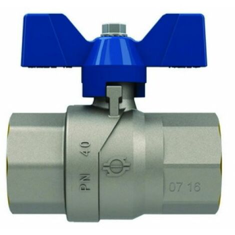 Valvola A Sfera A 3 Vie In Acciaio Inox 304 DN15 (1/2") - Filettatura Femmina A T Per Tubazioni Acqua E Olio - 2