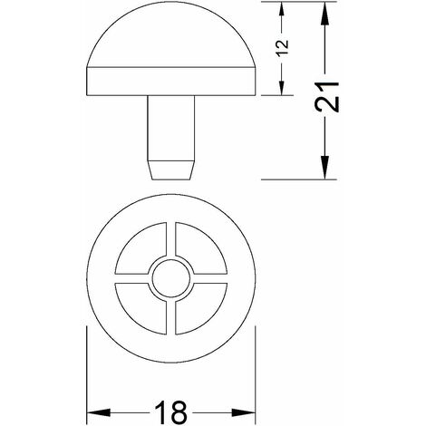 KIT 4 Pz. PARACOLPI COPRIVASO TIPO IDEAL STANDARD SEDILE WC