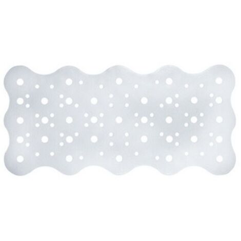 Home Splash Tappeto Per Vasca Da Bagno – 74x38 Cm, Bianco, Antiscivolo, Prodotto In Italia