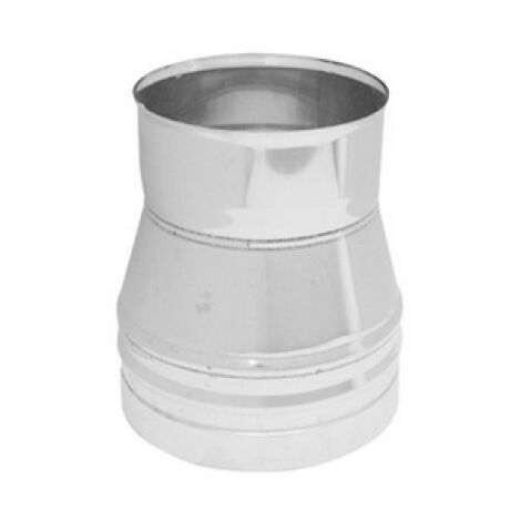 RIDUZIONE ACCIAIO INOX 316L PER CANNE FUMARIE Diam. 250-200