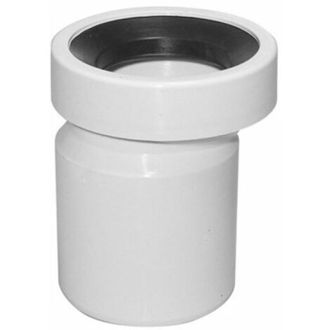 RACCORDO ECCENTRICO BIANCO PER WC HTSK VALSIR Diam. 110