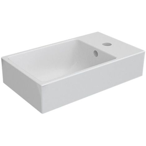 Vetrinetta A Parete VMBR2T-TR-RSB – In Vetro Temperato Con Base In Legno Rovere E Finiture Oro