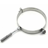 COLLARE DI FISSAGGIO IN ACCIAIO INOX Diam. 180