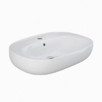 LAVABO SOSPESO ILLUSION OVALE Monoforo L. 65 cm
