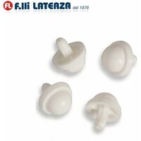 KIT 4 Pz. PARACOLPI PER COPRIVASO SEDILE WC GOMMINI DIAM. 22 mm. x