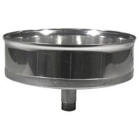 TAPPO CHIUSURA ACCIAIO CON SPURGO Diam. 150