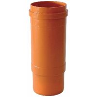 GIUNTO DI DILATAZIONE IN PVC ROSSO CON GUARNIZIONE AL LABBRO Diam. 125