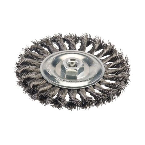 Wire wheel brush for deals angle grinder