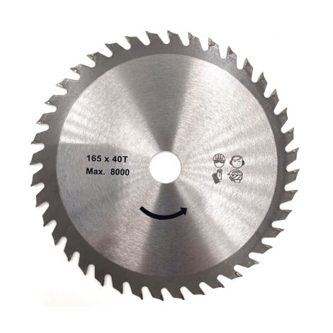 Dewalt 165mm circular discount saw blade 40t