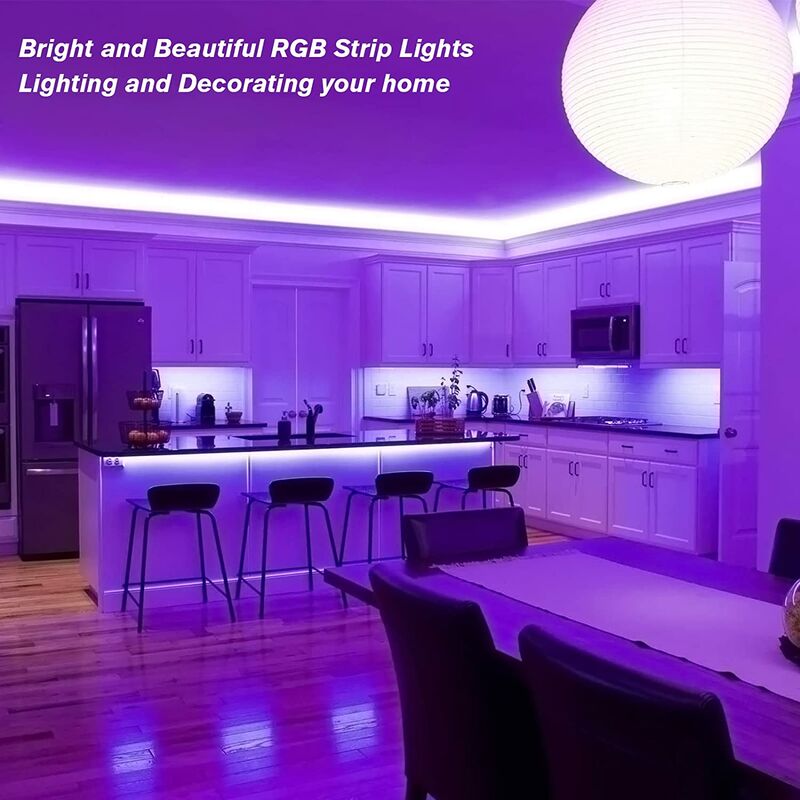 Tira LED 10M, Luces LED Habitación RGB WIFI Bluetooth Tiras LED