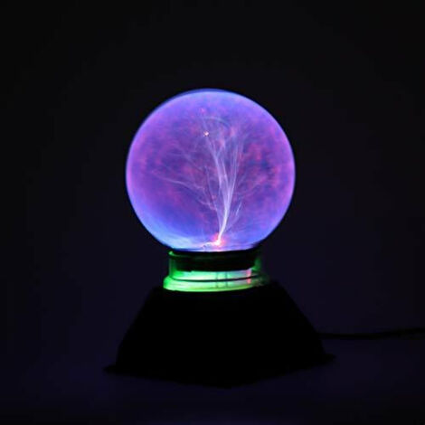Bola de plasma, lámpara de bola de plasma mágica de 3 pulgadas, luz de bola  de plasma sensible al tacto para fiestas, decoración del hogar, regalo