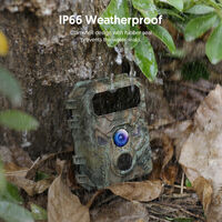 Victure Mini Caméra de Chasse HC100 16MP 1080P avec Vision Nocturne Avancée Activée par le Mouvement IP66 étanche pour les Jeux de Chasse et l'observation de la Faune