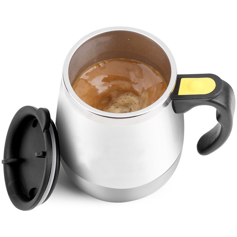 Tasse à café à agitation magnétique en acier inoxydable électrique