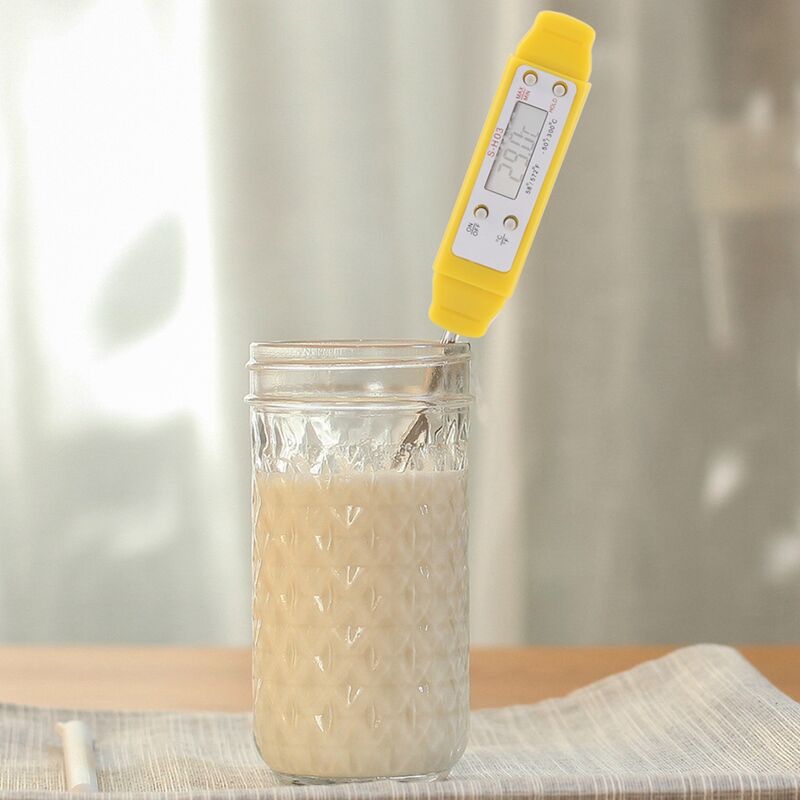 1pc Thermomètre de cuisine numérique pour la viande l'eau le lait