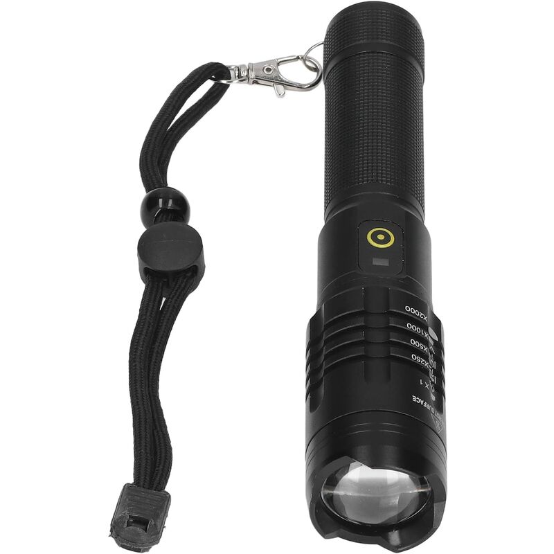 Acheter 1-4 pièces haute puissance lampe de poche LED Rechargeable Mini  Zoom torche Camping en plein air lampe forte lanterne lampe de poche  étanche