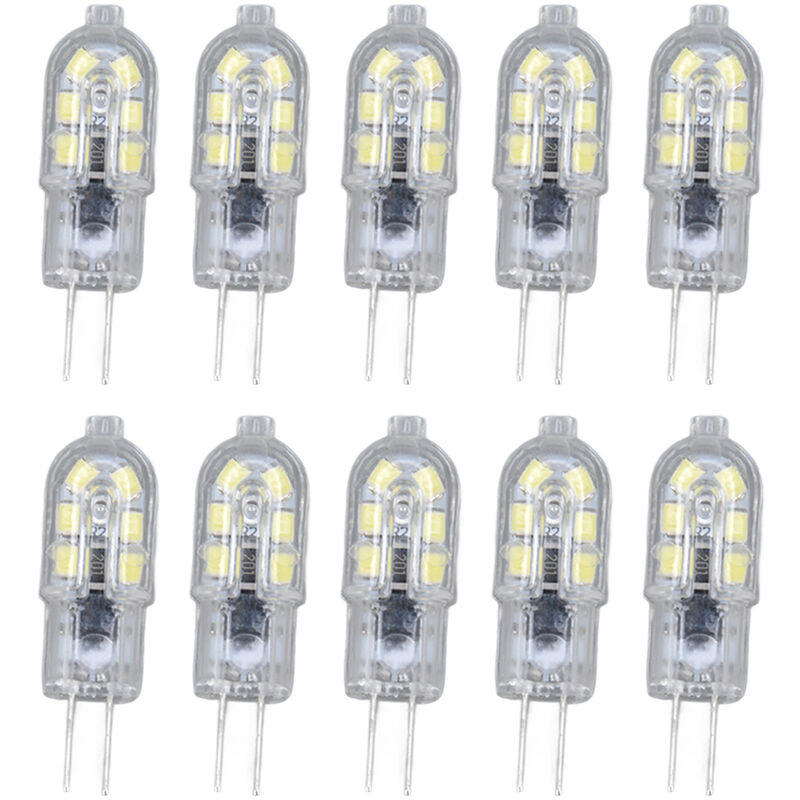 Tailcas Ampoules G4 Led, Blanc Chaud 3000K 1.5W Equivalent 10W 20W