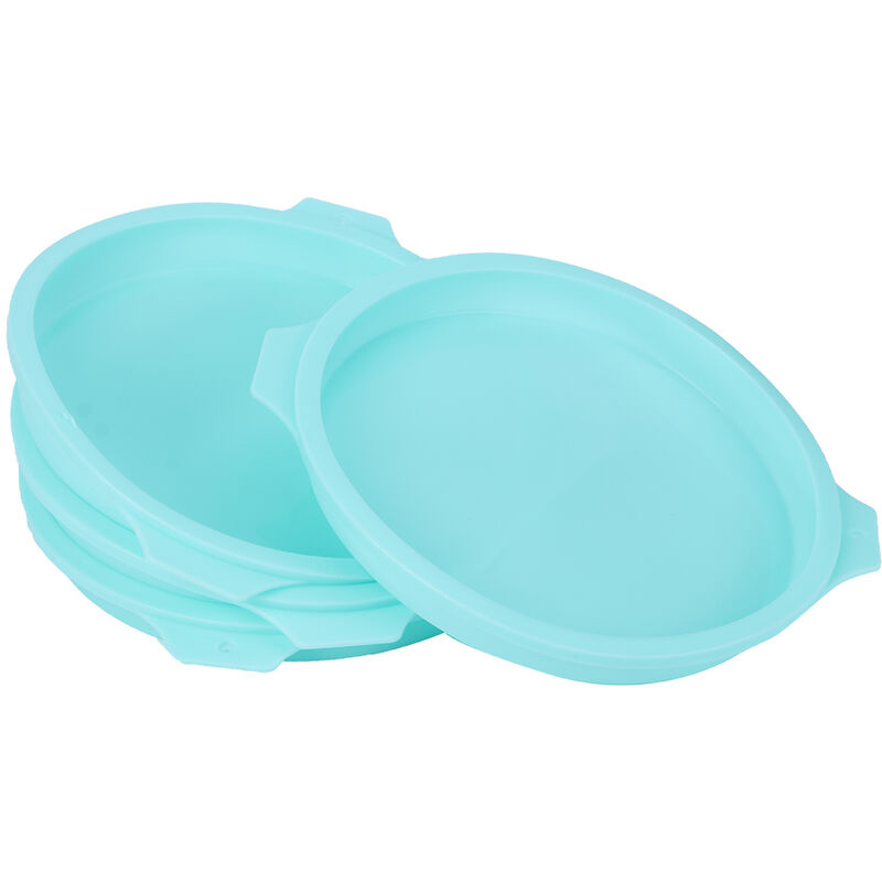 Moule À Gâteau Rond En Silicone De 26 Cm, Bleu Et Vert, Couleur