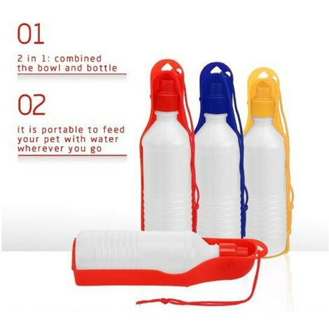 250ml - rouge - Bouteille d'eau Portable en plastique pliable pour