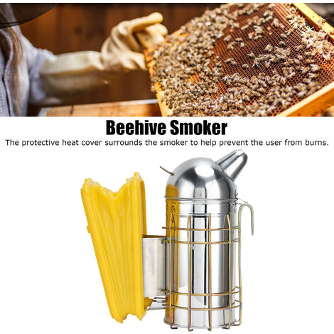 Durable Fumeur d'abeille Matériau en Acier Inoxydable Fonction de Charge de  Conception Amovible Utilisée pour