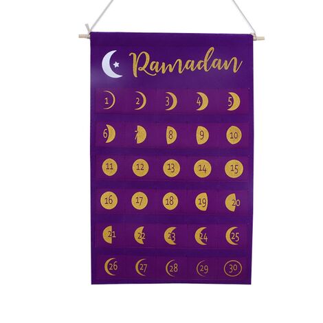 Calendrier de l'Avent du Ramadan - Calendrier du compte à rebours
