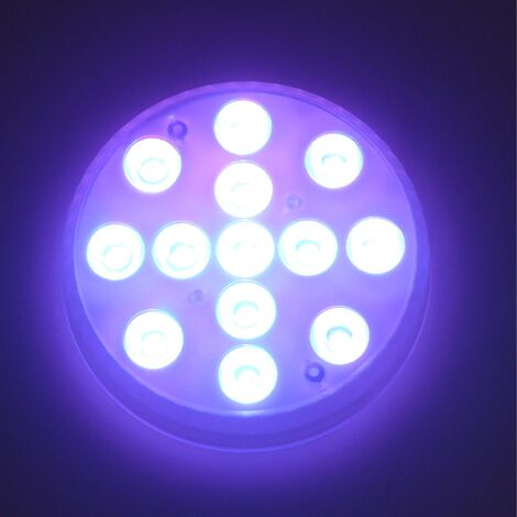 2 pièces lumières LED submersibles 13 LED lumières LED