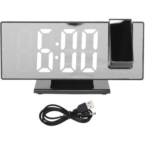 9€77 sur Horloge Numérique Solaire de Voiture Affichage LCD de Température  de Date - Lumière Blanche - Achat & prix