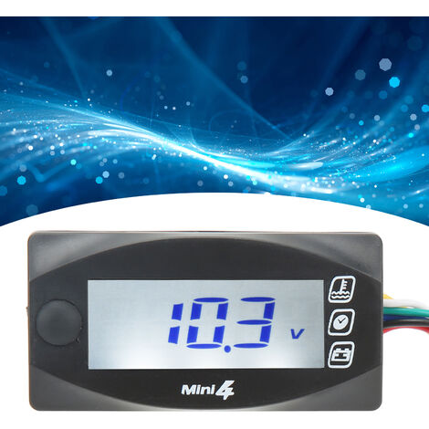 Thermomètre universel pour moto - Affichage numérique de la température de  l'eau - Capteur en métal étanche - Capteur de jauge - Adaptateur de capteur