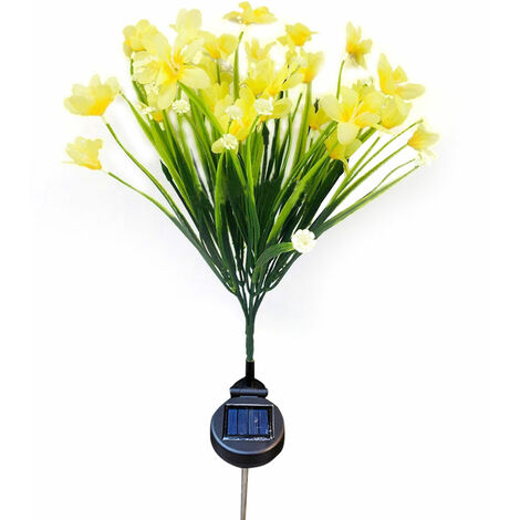 Daffodil Lampe Solaire Extérieur Jardin Détecteur Mouvement et