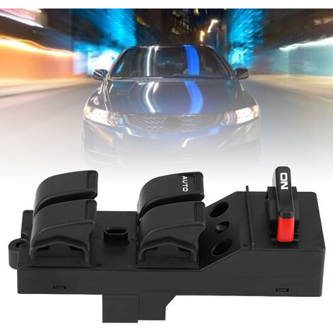 thumbnail image 2 of Slotmachine Power Window Switch – For Honda Civic 4 Door 1996-2000, Driver Side Front Left – OE 83593-S04-9500 2 of 6