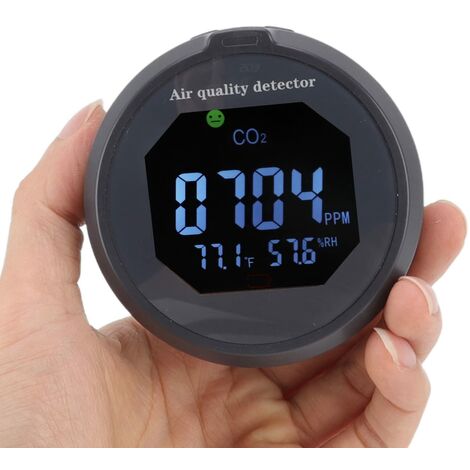 Aiment Moniteur de qualité de l'air, détecteur de CO2 portable