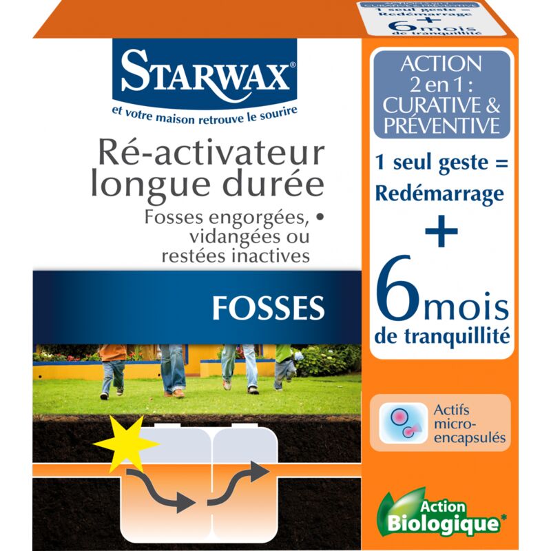 Trattamento riattivatore biologico micro capsule 500 g STARWAX 0,5 kg  Starwax