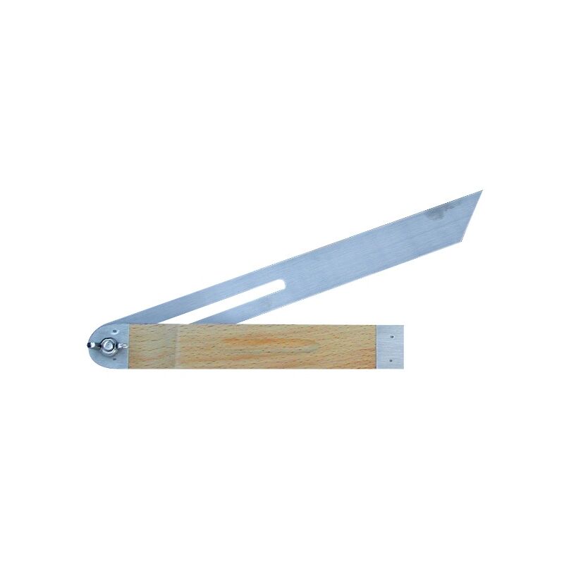 Falsa squadra da carpentiere 250 mm - tacco in legno Outifrance