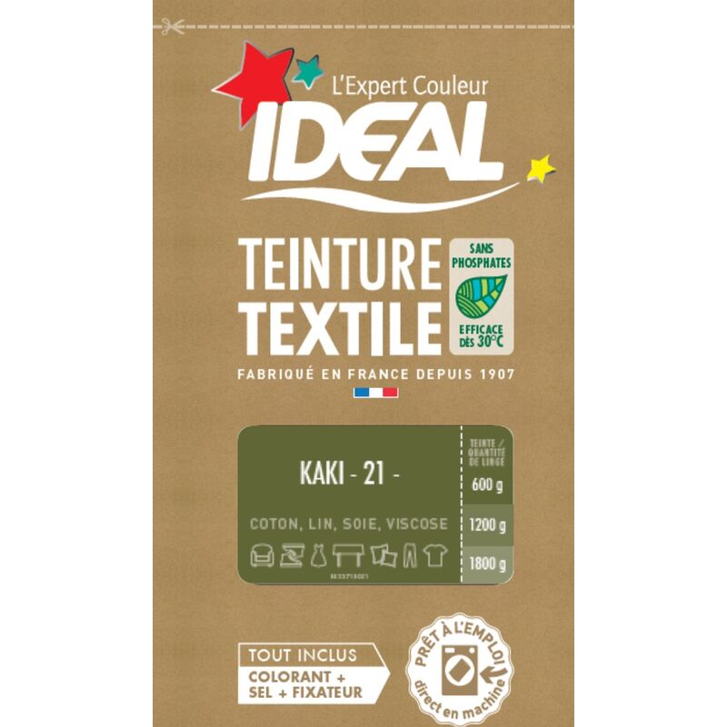 Teinture textile lavande colorant + sel + fixateur HAUTE COUTURE LI