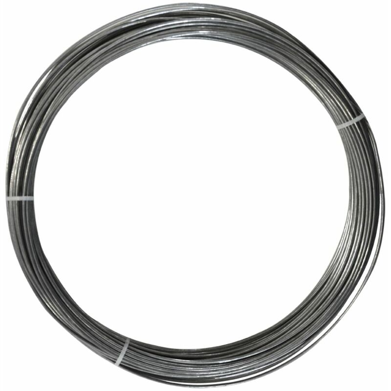 Filo Zincato Kerbl – 200 M, 1,5 Mm Di Spessore, Carico Di Rottura 200 Kg, Ideale Per Recinzioni E Difesa Selvatica - 4