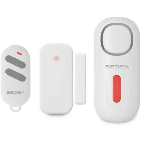 Mini allarme wireless, emissione sonora 105 dB SEDEA (1/5)