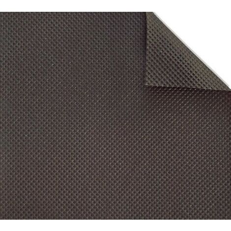 Telo Pacciamatura In Tessuto 80 G/m² – Antigermoglio, Permeabile, Resistente UV, Nero, Larghezza 1,65m X Lunghezza 60m, Con 10 Picchetti - 2