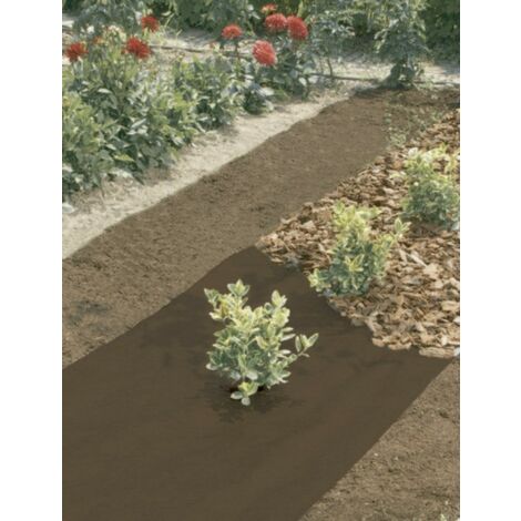 Telo Pacciamante GardenFlora In Tessuto Non Tessuto 100 G/m² – 20x1,6 M (32 M²) – Antierba, Resistente UV, Ecologico
