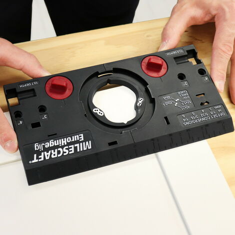 Dima Per Foratura Cerniere 35mm - Guida Trapano Per Armadietti E Montaggio In Legno - Foto 11