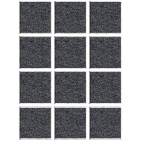 Feltrini Per Gambe Di Mobili X-PROTECTOR 235 Pezzi, Grigio - Feltrini