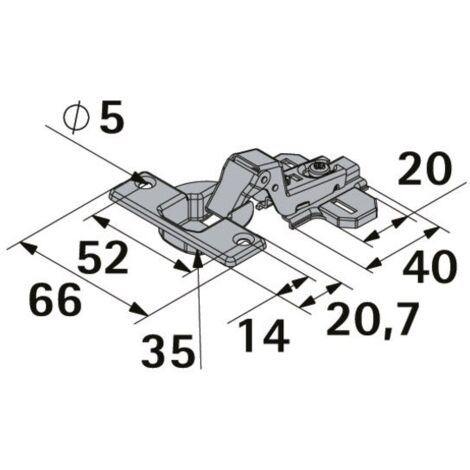 Cerniere hettich - Cerniera per Mobili - Cerniera Ammortizzata