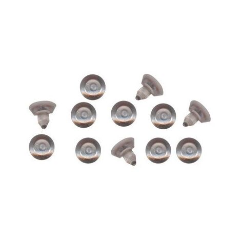 20 Mini Ventose Trasparenti Da 30 Mm Con Intaglio, Per Luci Natalizie, Decorazioni Su Vetro E Piastrelle - 2