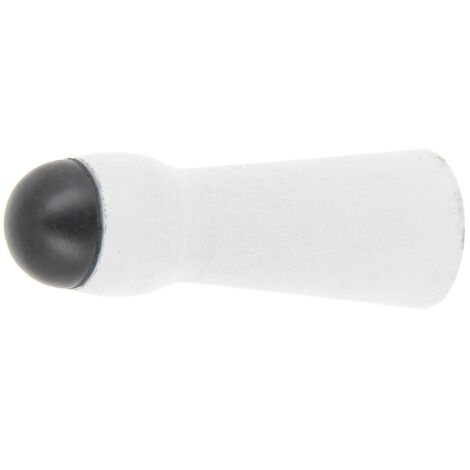 Fermaporta In Silicone Bianco Da Parete – 6 Pezzi Adesivi Antirumore Per Maniglie E Pomelli, Spessore 0,8 Cm, Senza Trapano