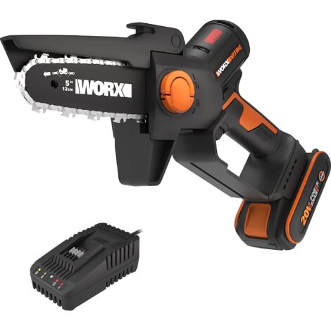 Motosega da potatura a batteria WORX Wg325e 20V, barra guida da 12 cm Worx
